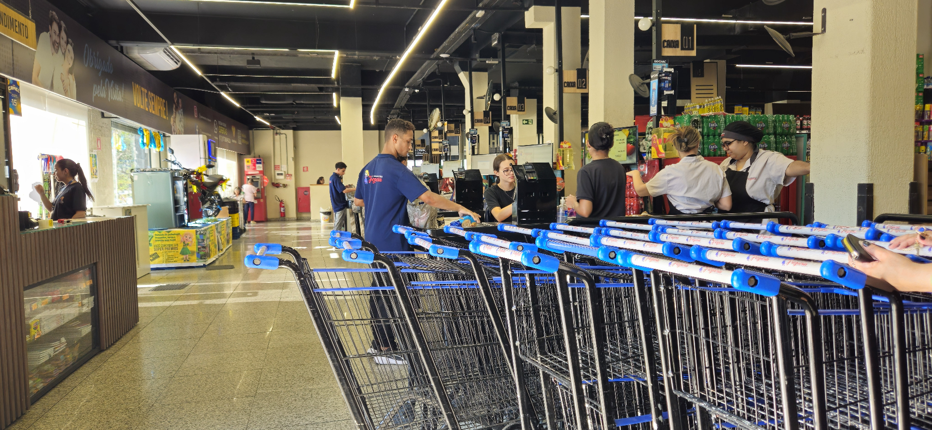 Equipe do Supermercado da Freguesia